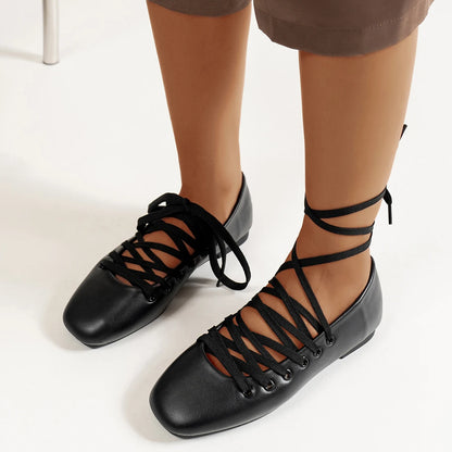 Ankle Strap Flats