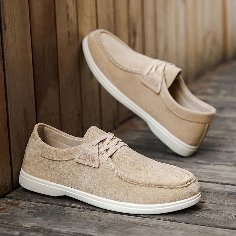 Suede Loafers