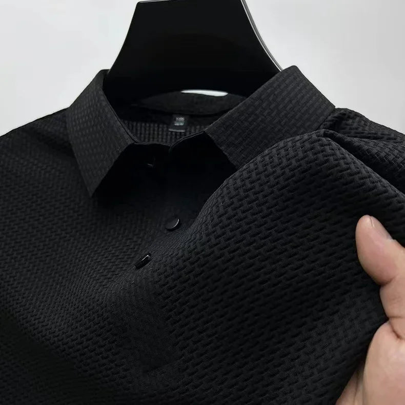 Textured Capri Polo