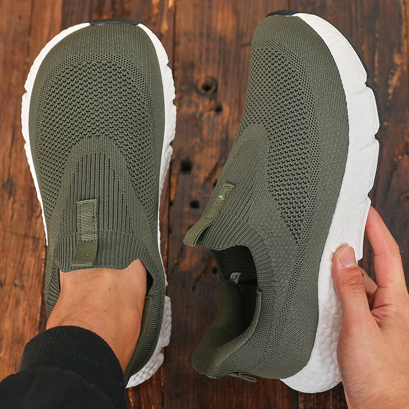 Knit Slip-On Sneakers