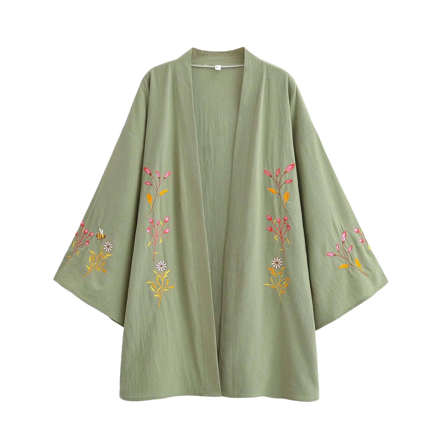 Cotton Kimono Cover-Up
