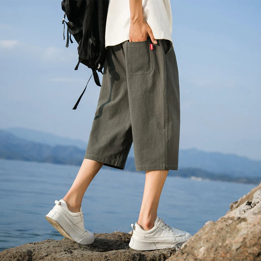 Cotton Cropped Short