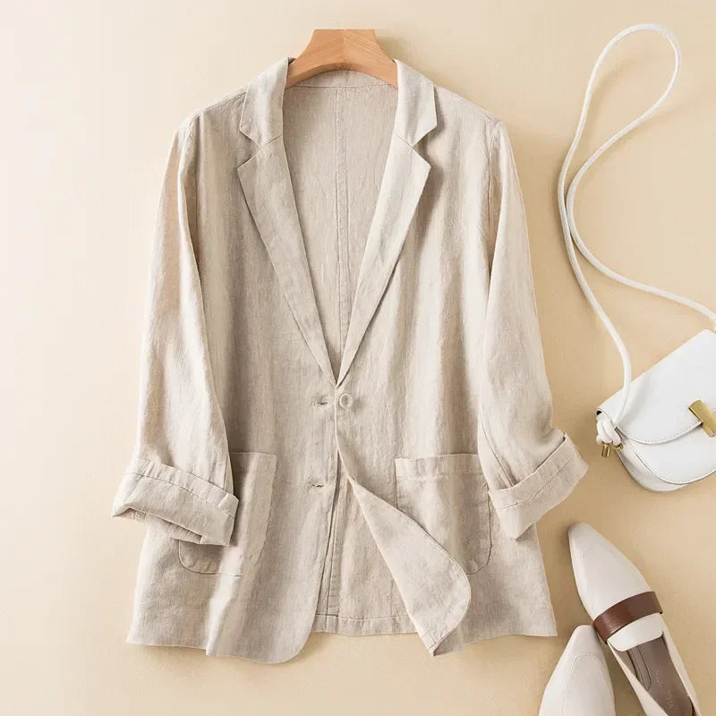 Cotton blend Blazer