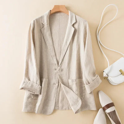 Cotton blend Blazer