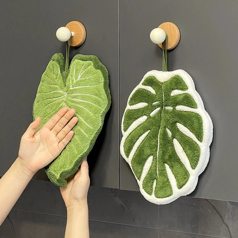 Leaf Hand Towel