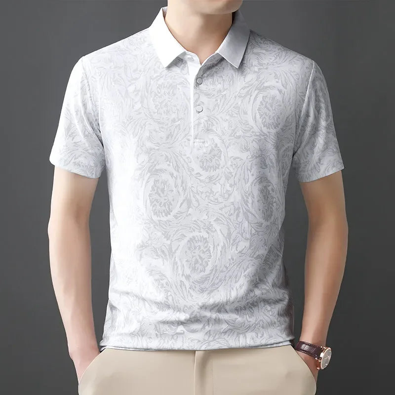Baroque Print Polo