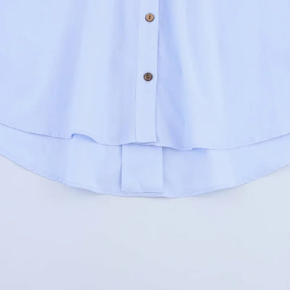 Oversized Cropped Shirt