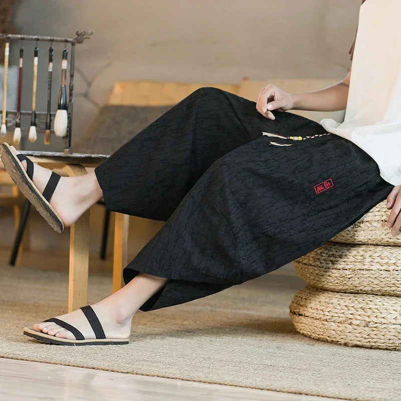 Japanese Cotton Linen Pants