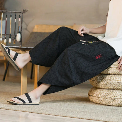 Japanese Cotton Linen Pants