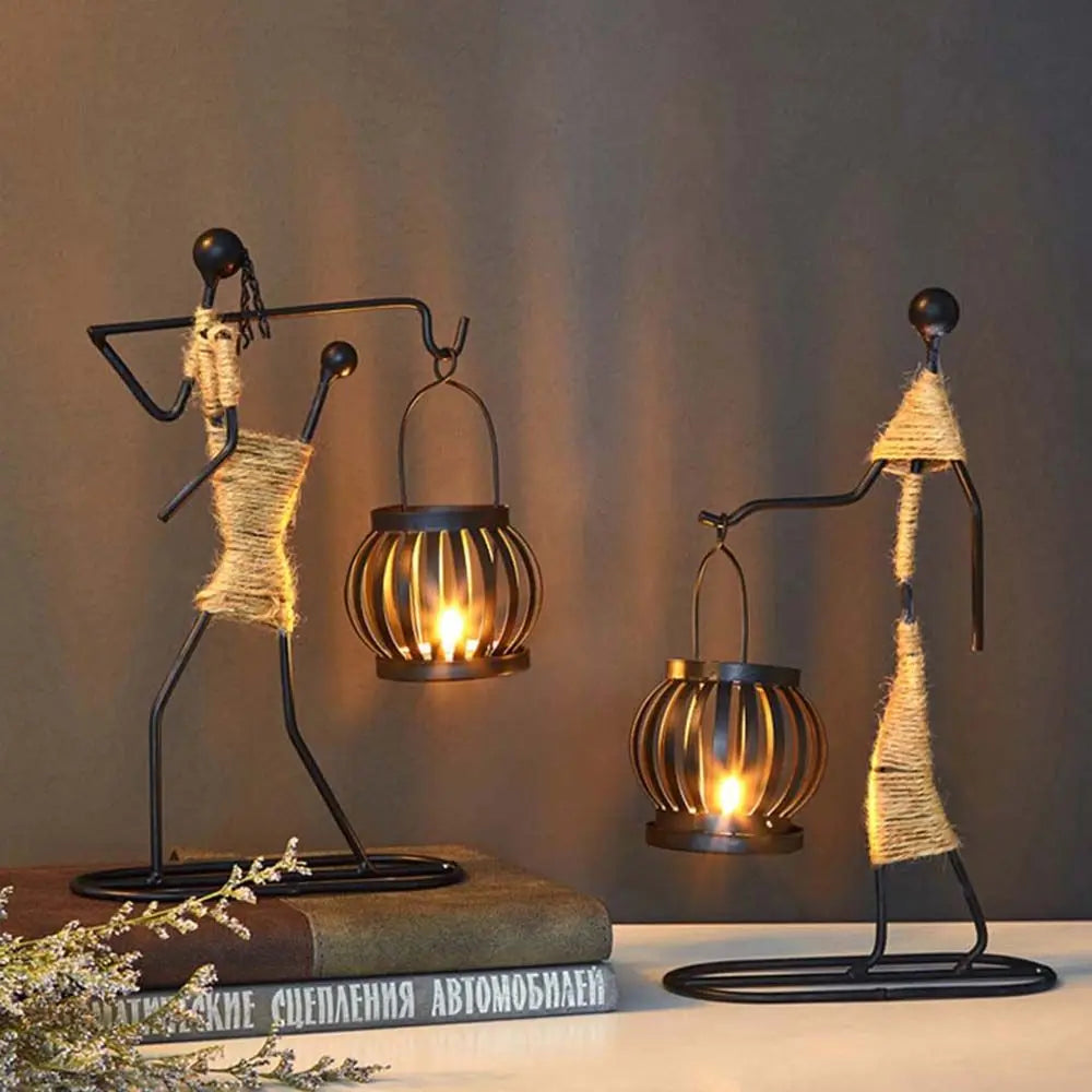 Metal Candle Holder