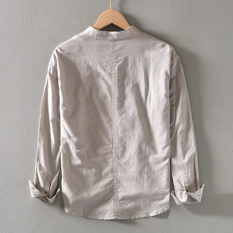 Linen Henley