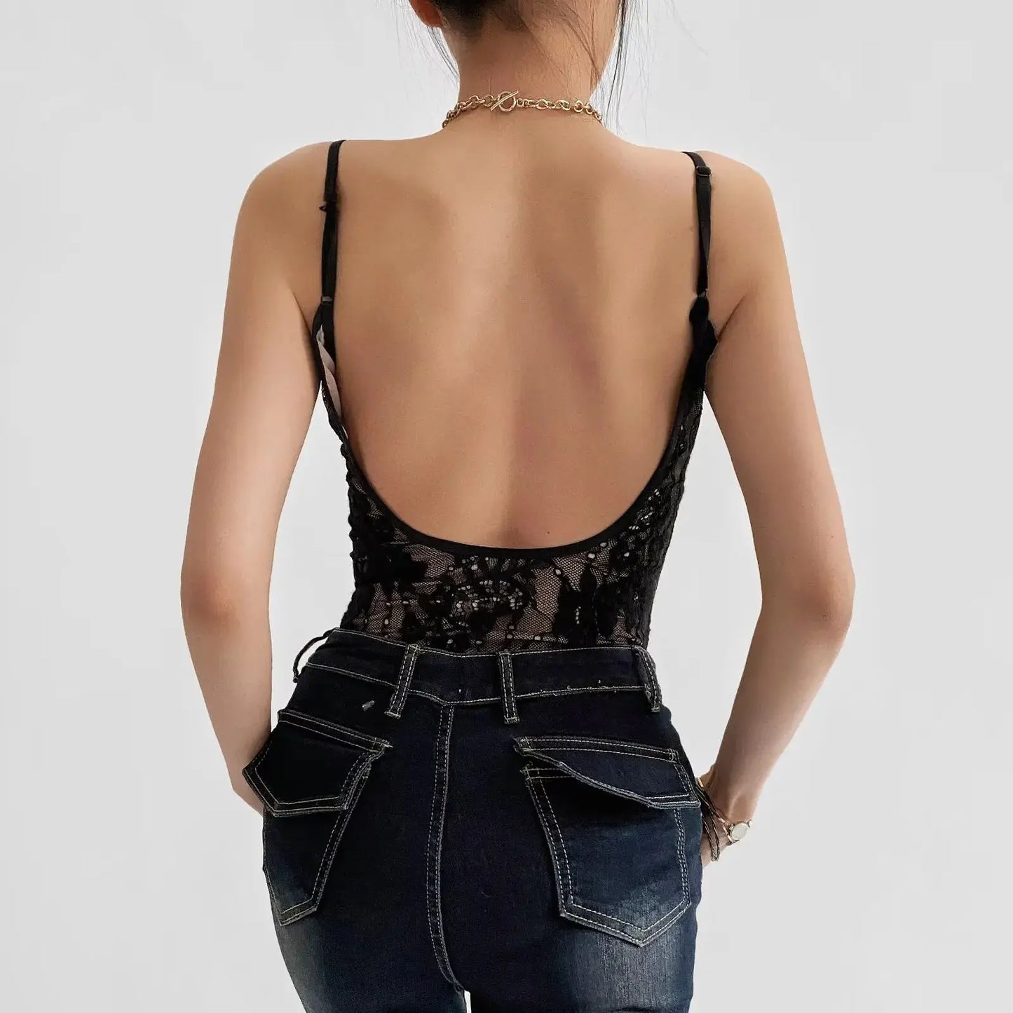 Floral Lace Bodysuit