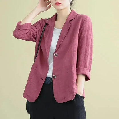 Cotton blend Blazer