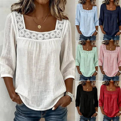 Cotton Lace Blouse