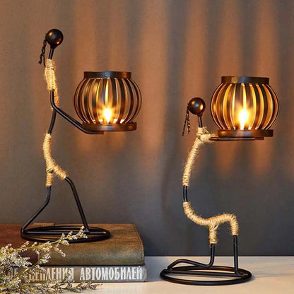 Metal Candle Holder