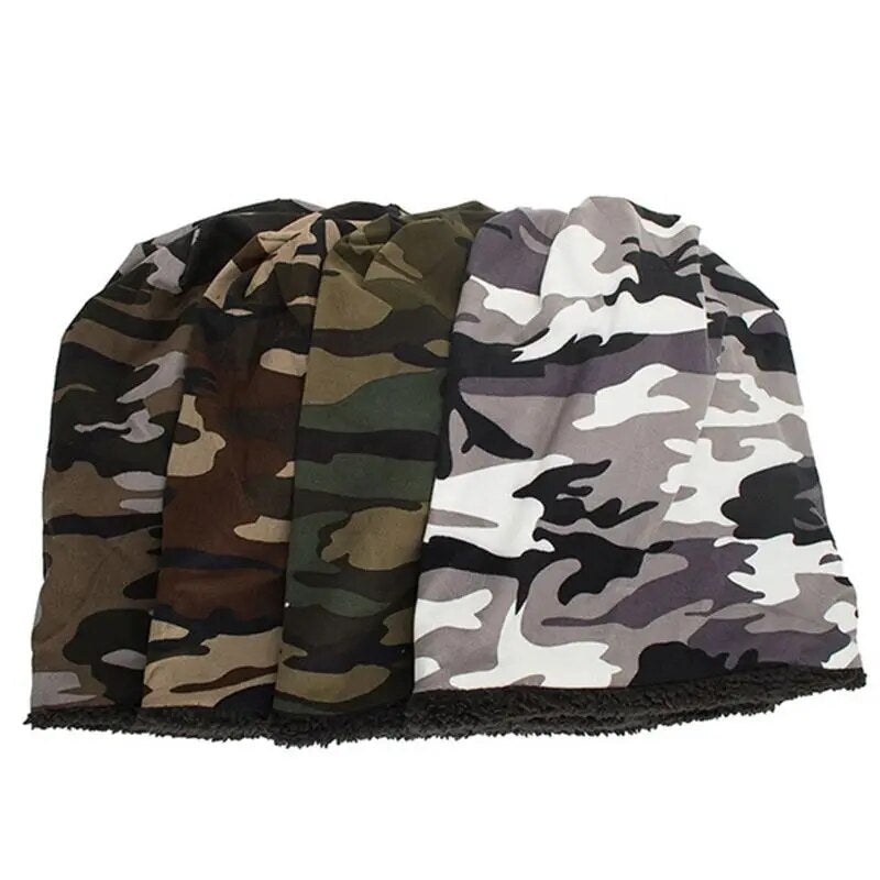 Warm Camo Beanie