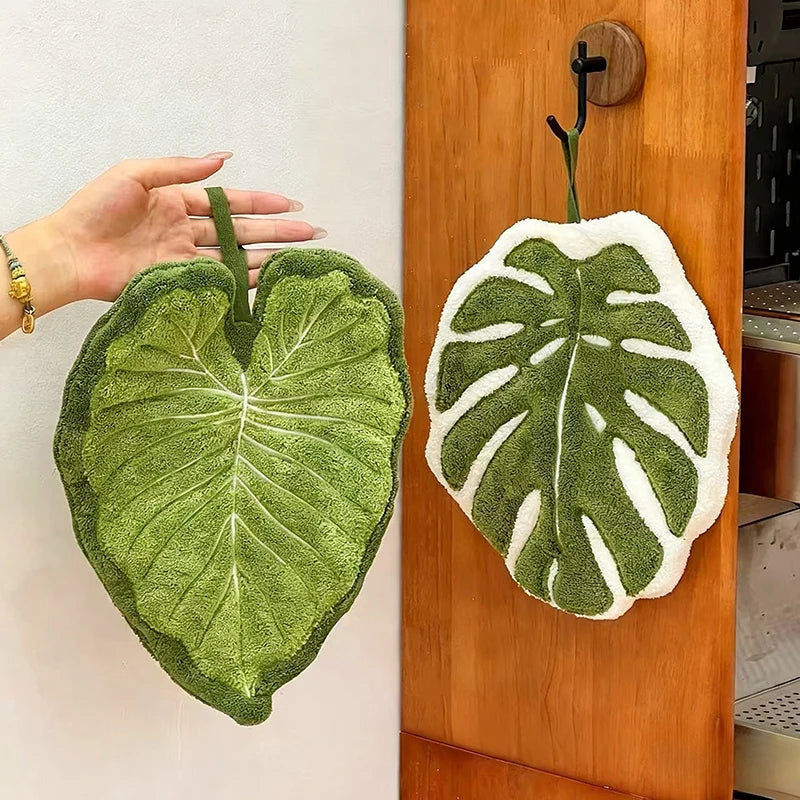Leaf Hand Towel