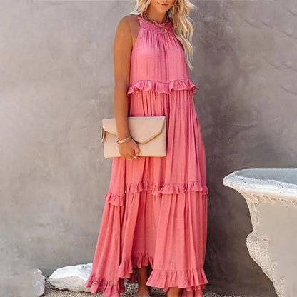 Halter neck Maxi Dress