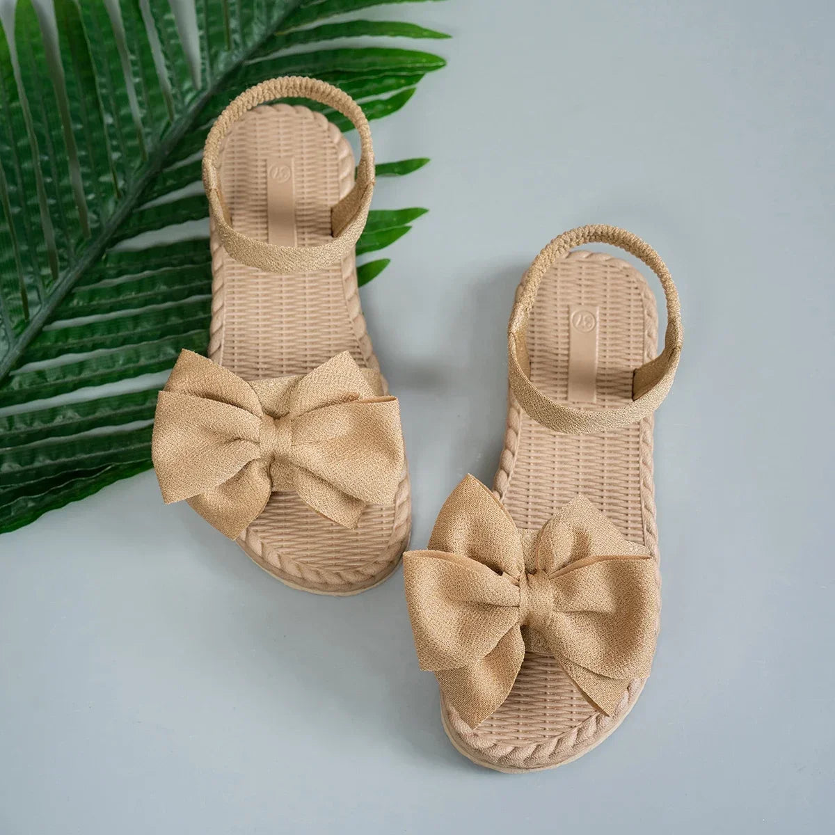 Bow Slingback Sandals