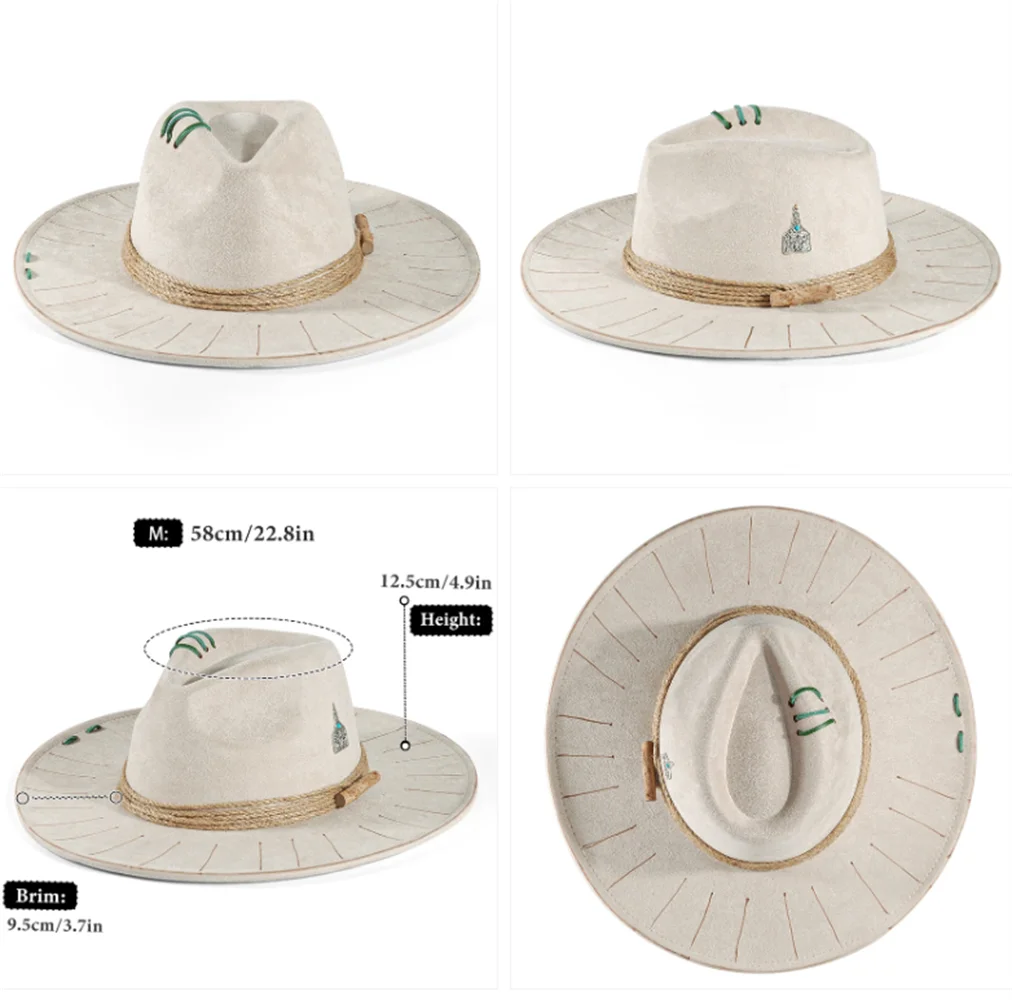 Cowboy Fedora Hat