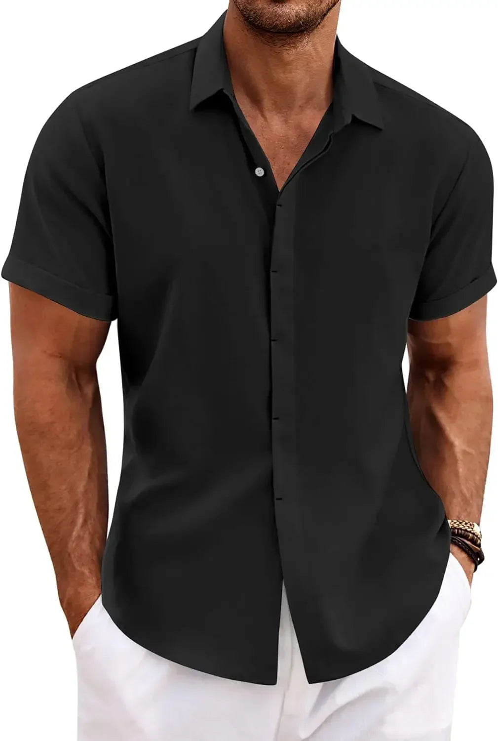 Button Pullover Shirt