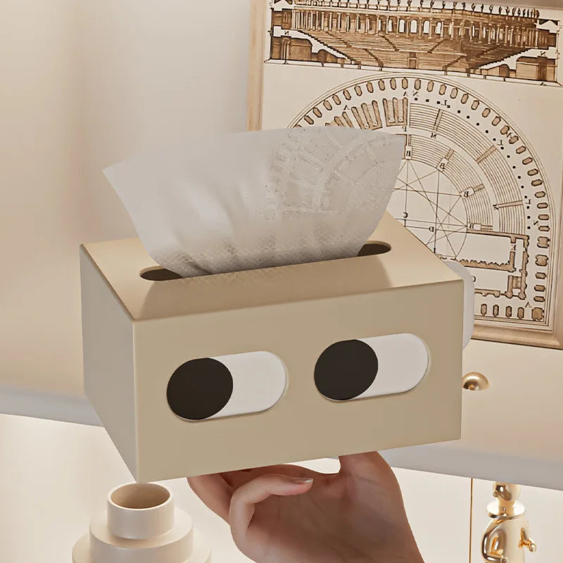 Side-eyes Tissue Box