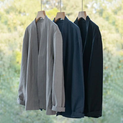 Ramie Cotton Blend Kimono