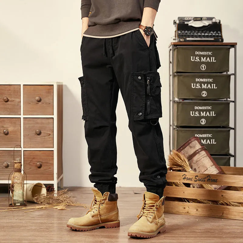 Multi-Pocket Cargo Pants