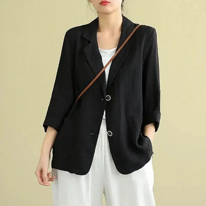 Cotton blend Blazer