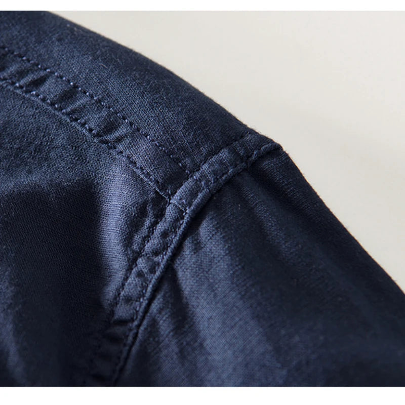 Linen Henley