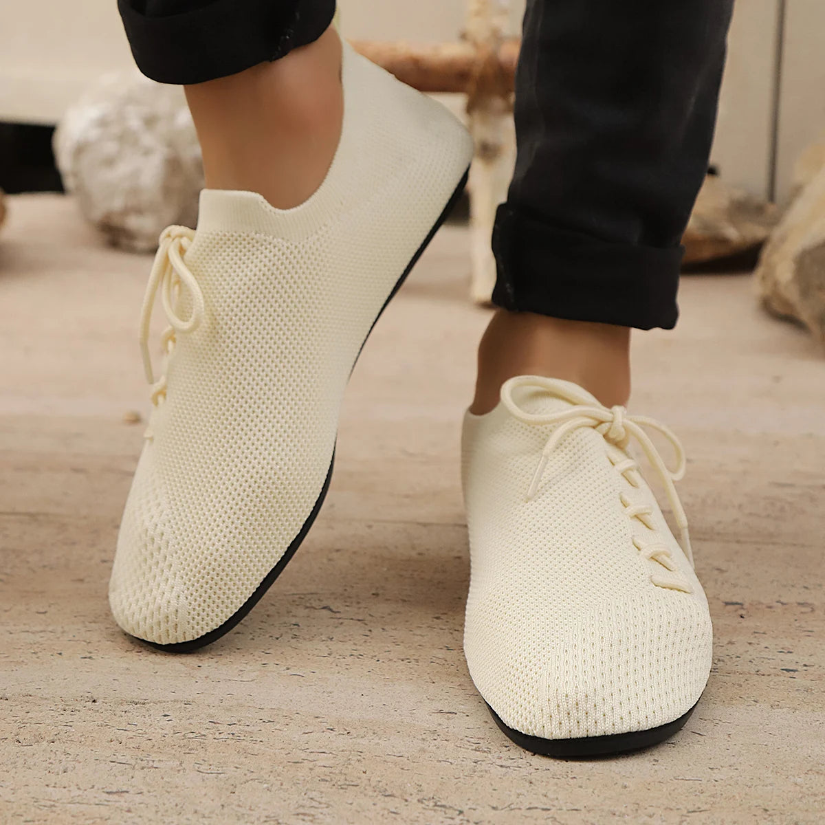 Mesh Side Shoes