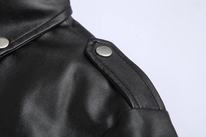 Belted Biker Jacket