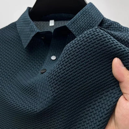 Textured Capri Polo