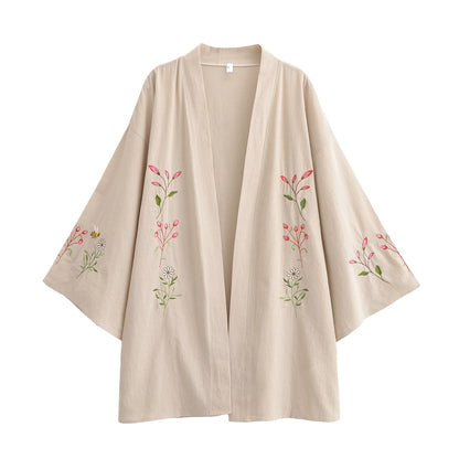 Cotton Kimono Cover-Up