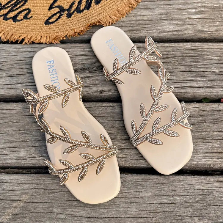 Rhinestone Sandals
