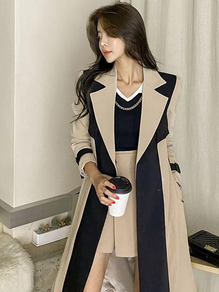 Khaki Noir Coat