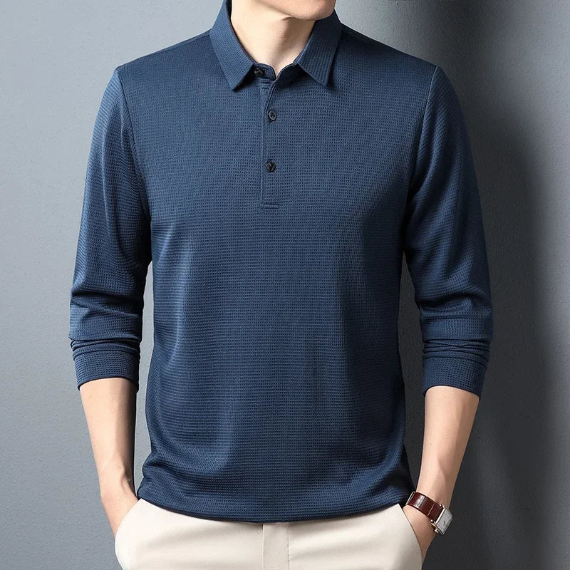 Long-sleeve Casual Polo