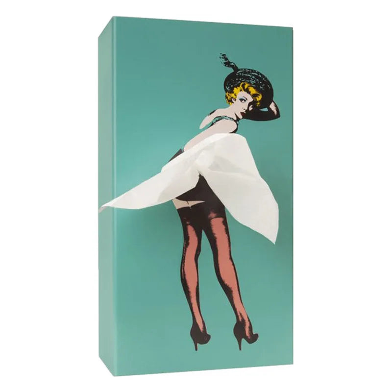 Woman Tissue Box