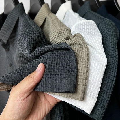 Textured Capri Polo
