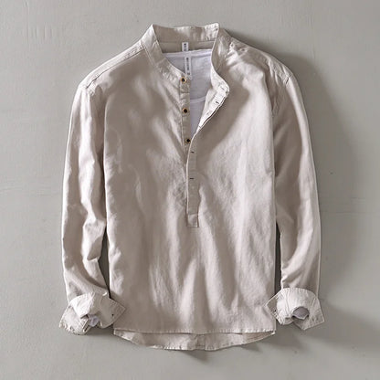Linen Henley