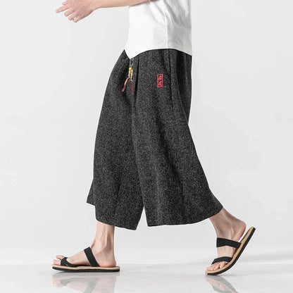 Japanese Cropped Trousers