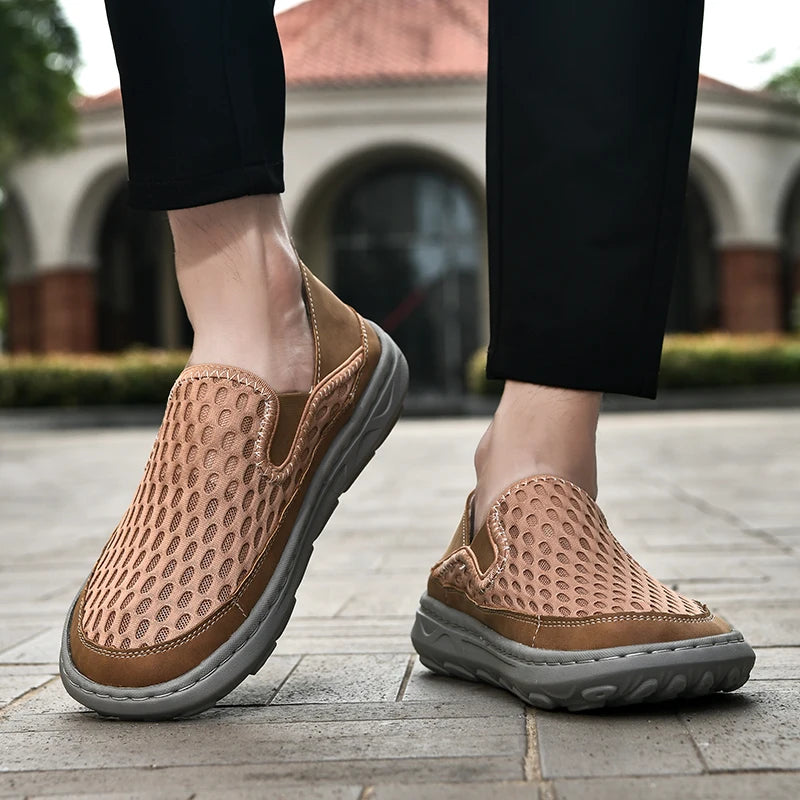 Mesh Slip-On Sneakers
