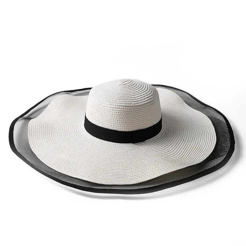 Wavy-Brim Sun Hat
