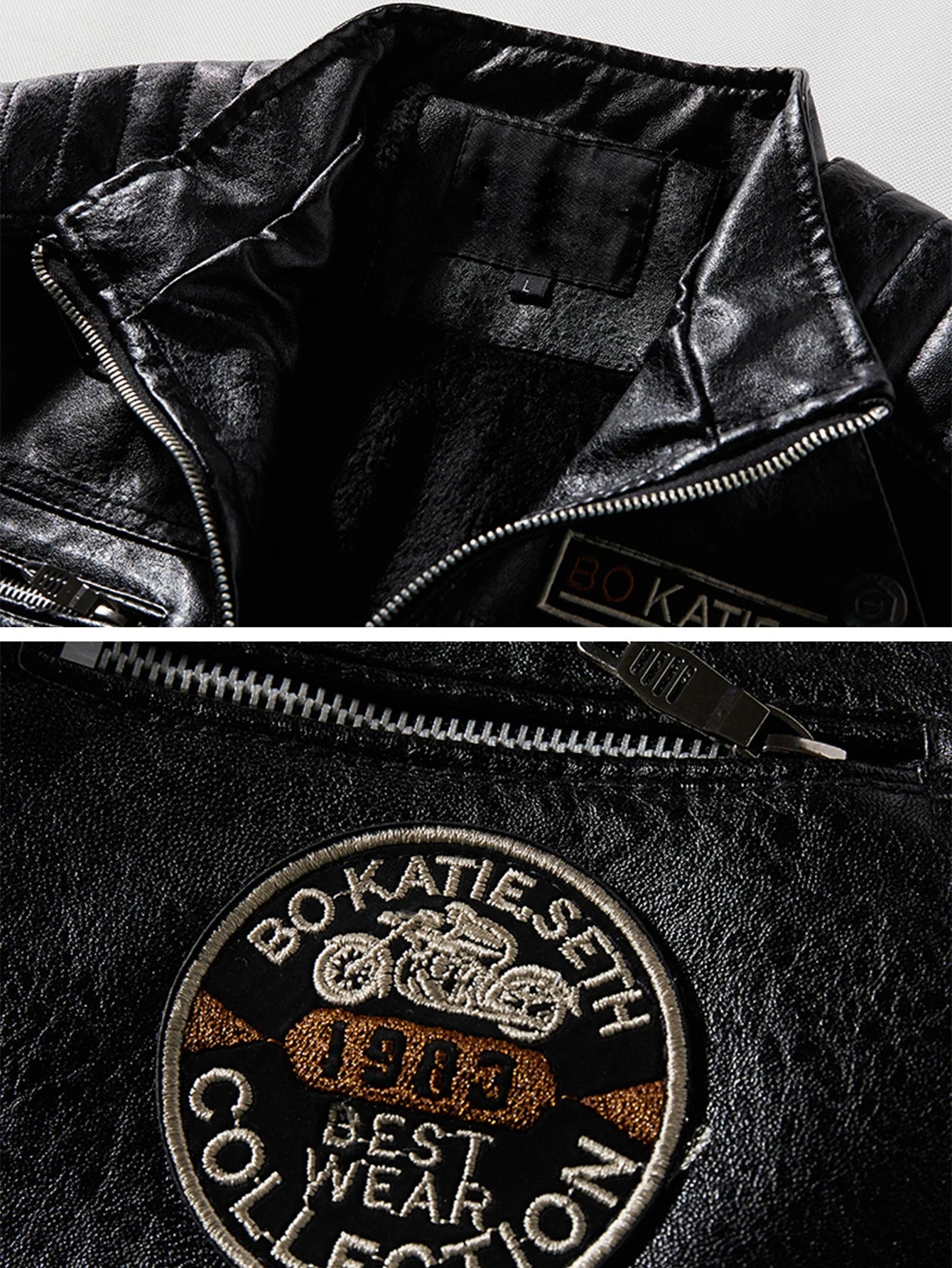 Patch Moto Jacket