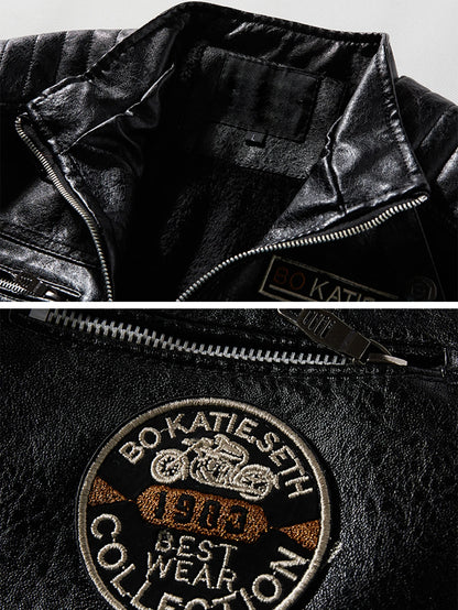 Patch Moto Jacket