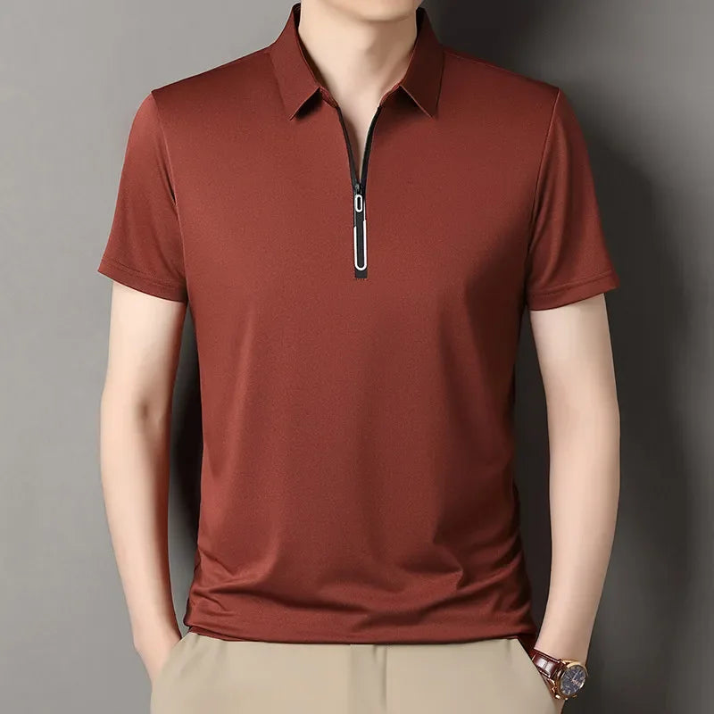 Quarter-zip Polo