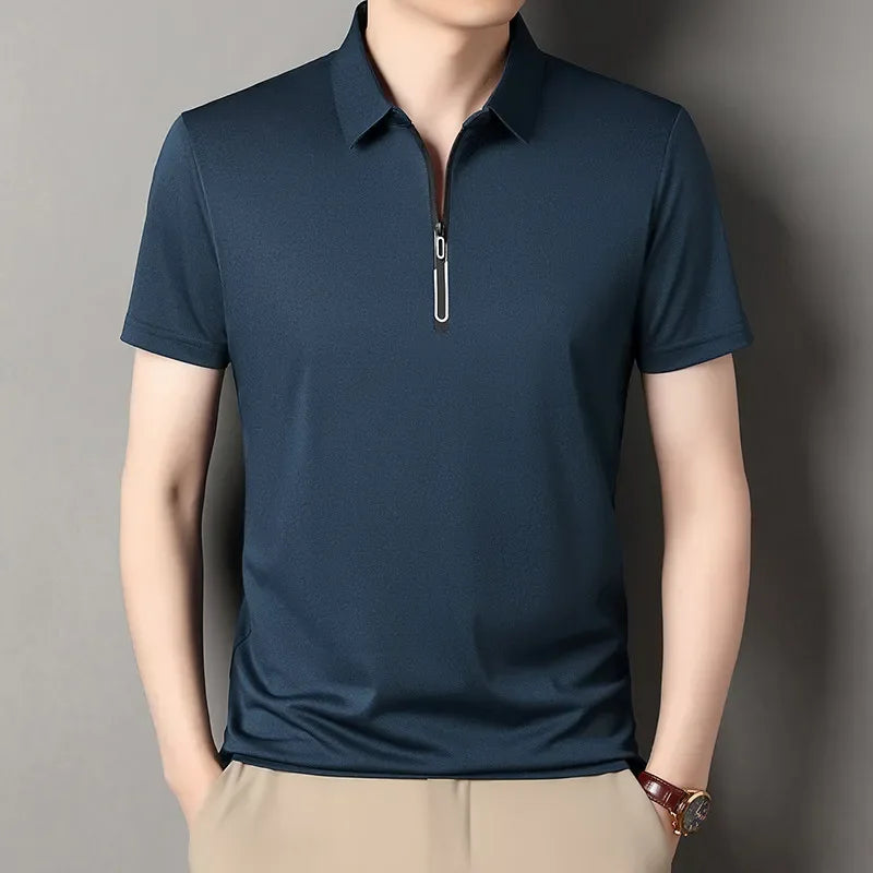 Quarter-zip Polo