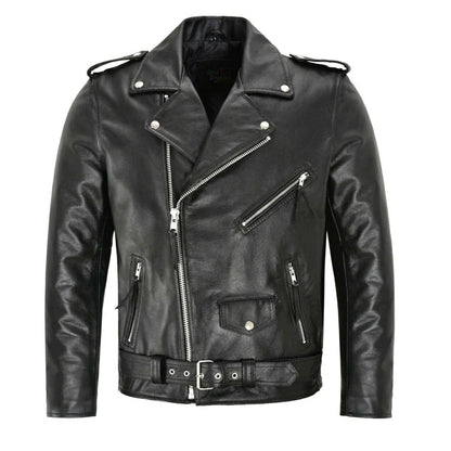 Belted Biker Jacket