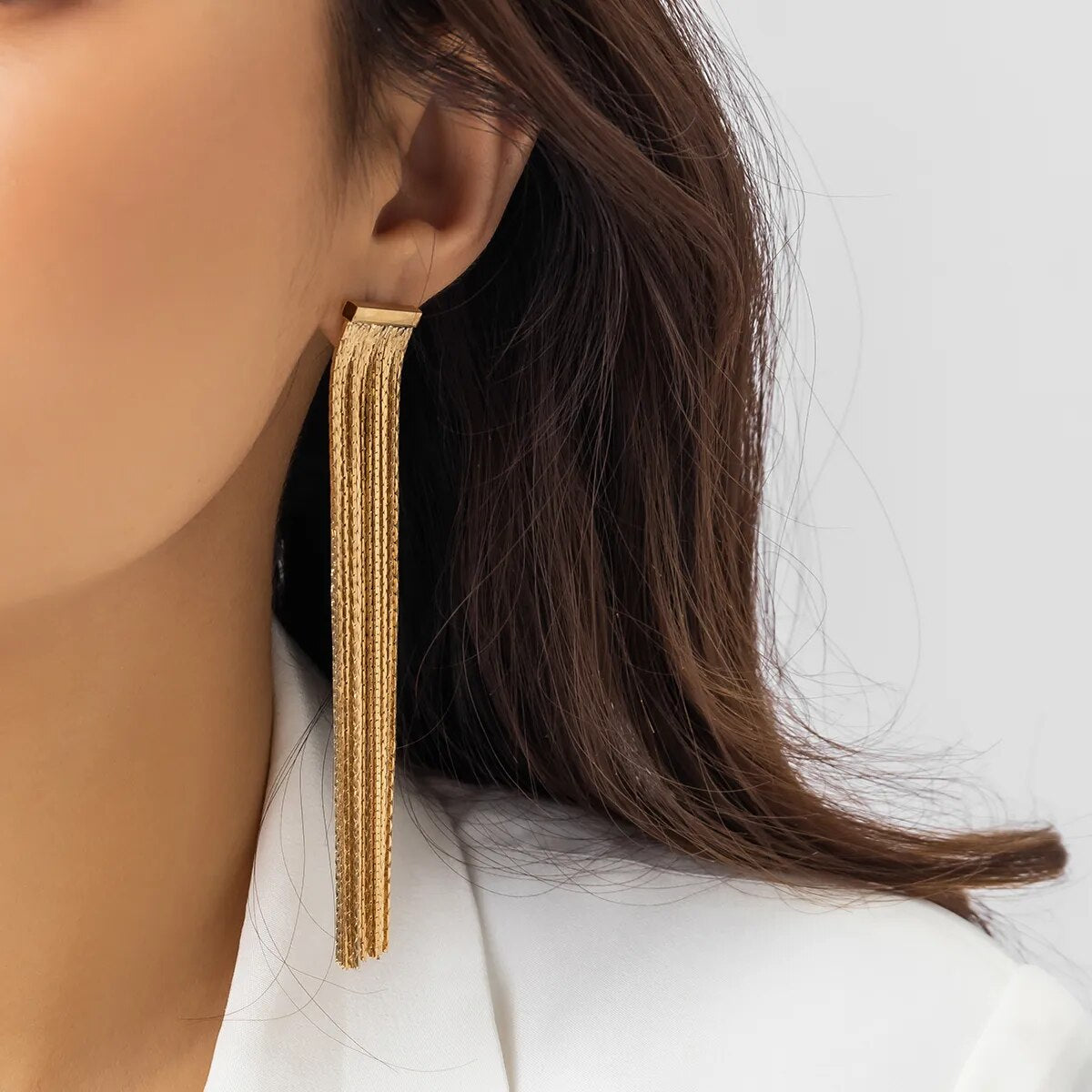 Vintage Tassel Drop Earrings