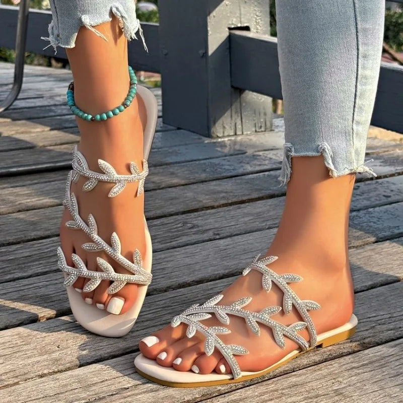 Rhinestone Sandals